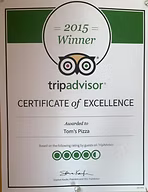 2015 Trip Advisor Cetificate of Excellence