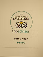 2017 Trip Advisor Cetificate of Excellence